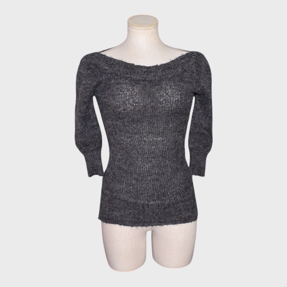 Wet Seal Ballerina Fuzzy Sweater‎